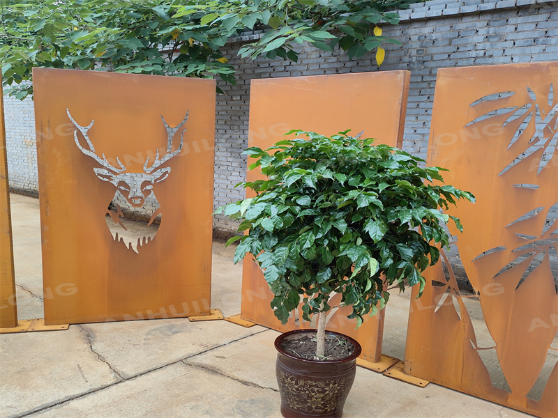 backyard corten steel screen manufacturer